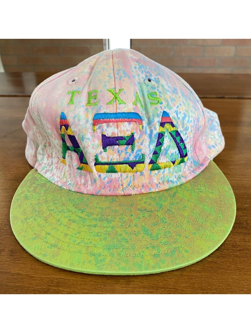 Womens ALPHA XI DELTA AZD SORORITY SNAPBACK EMBROIDERED HAT CAP Multicolor OS